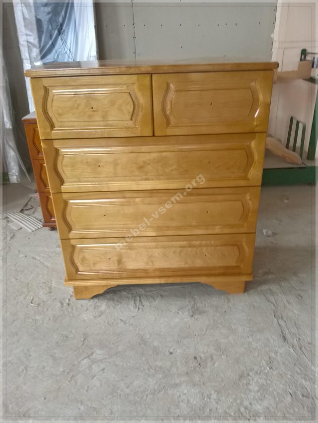 Комод из массива березы